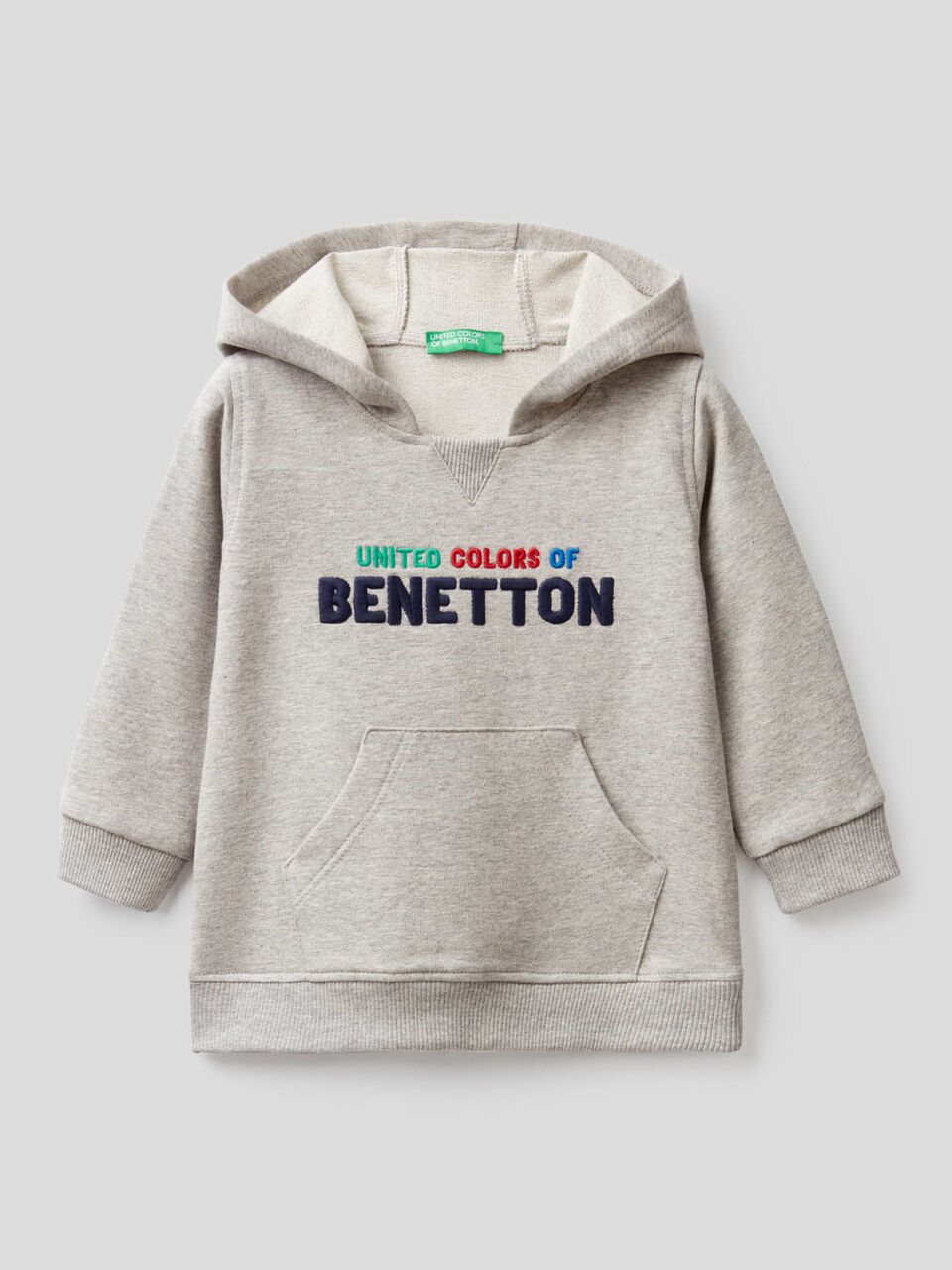 Hoodie in stretch organic cotton image number 1