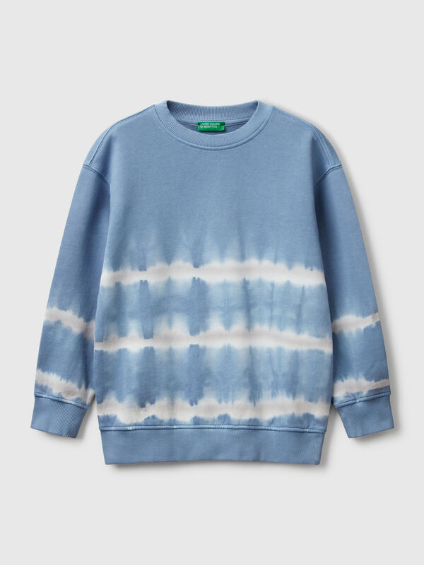 Oversized fit tie-dye sweatshirt Junior Boy