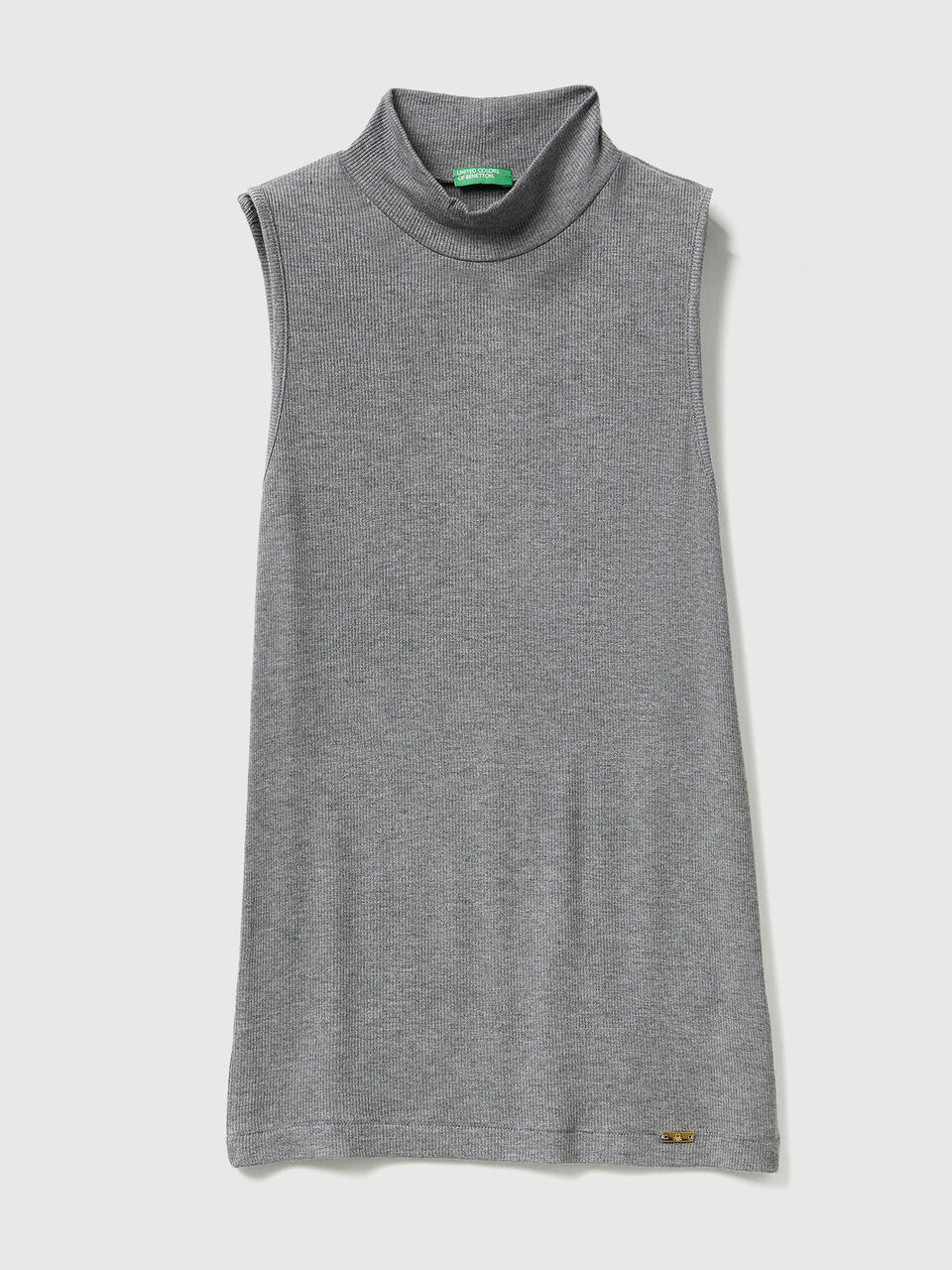 SLEEVELESS SWEATER Women image number null