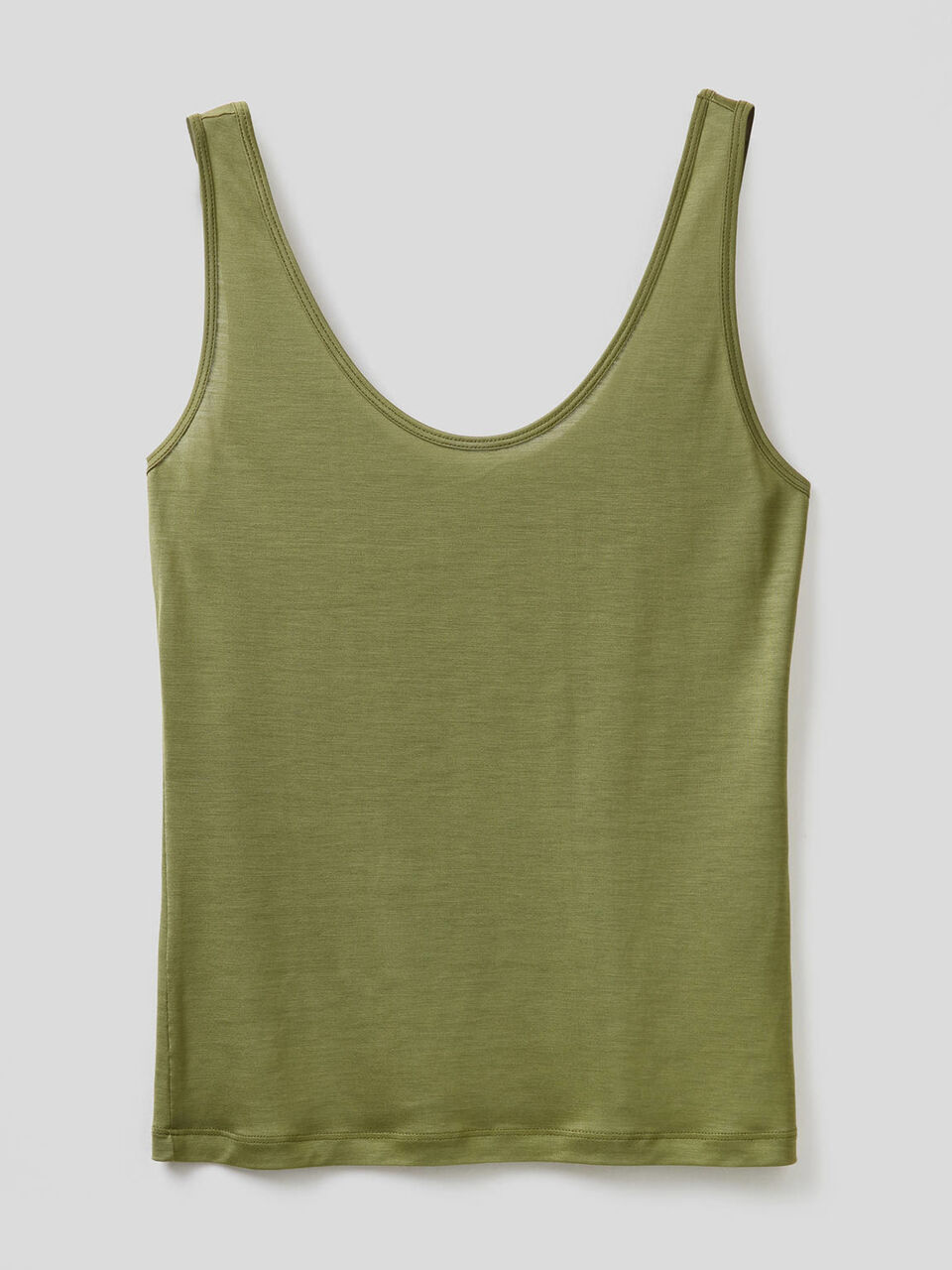 Tank top with round neck image number 1