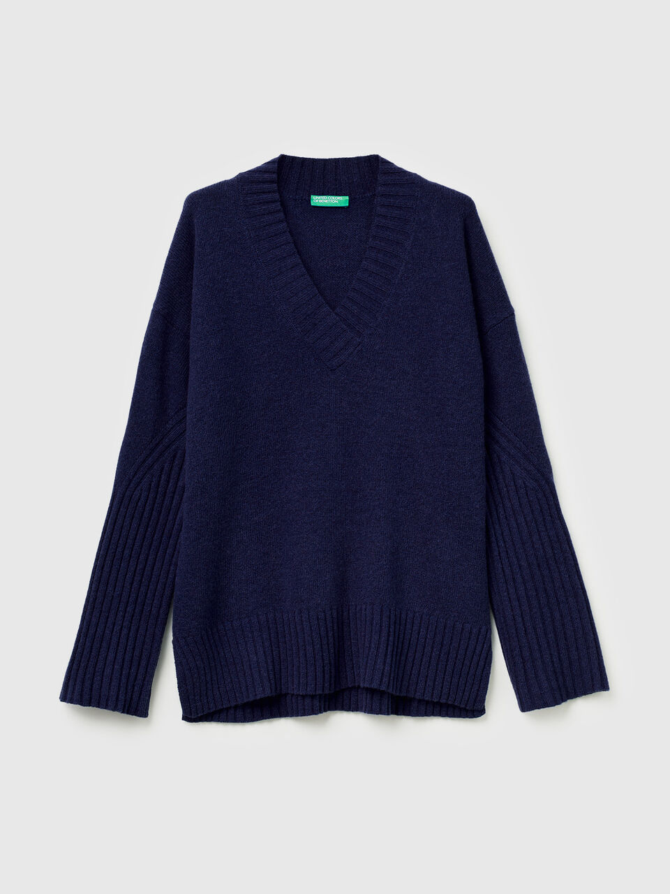V NECK SWEATER L/S Women image number 1