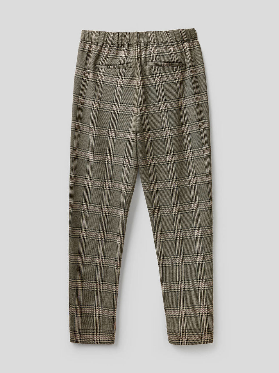 Patterned Prince of Wales trousers image number 2