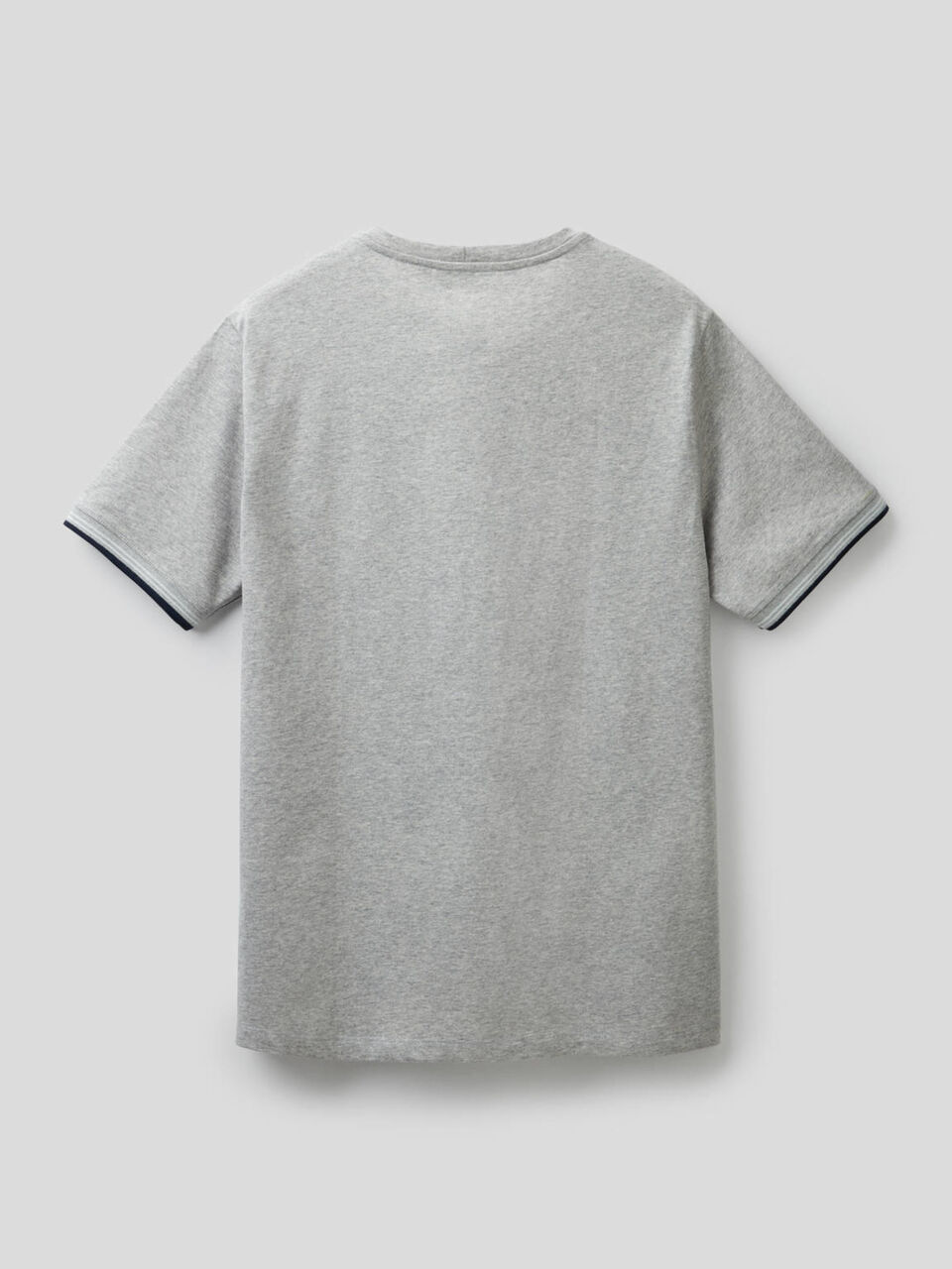 Crew neck t-shirt in pure cotton image number 2