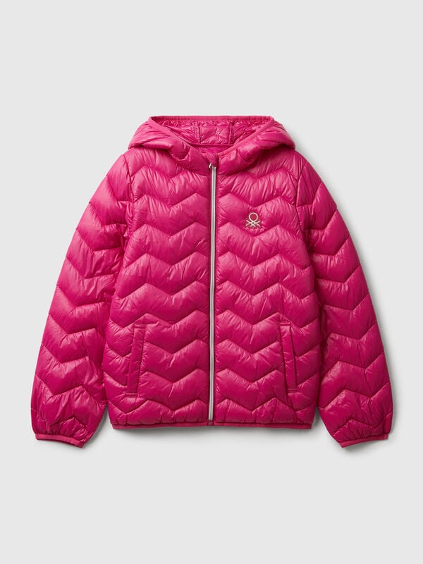 Padded jacket with hood Junior Girl