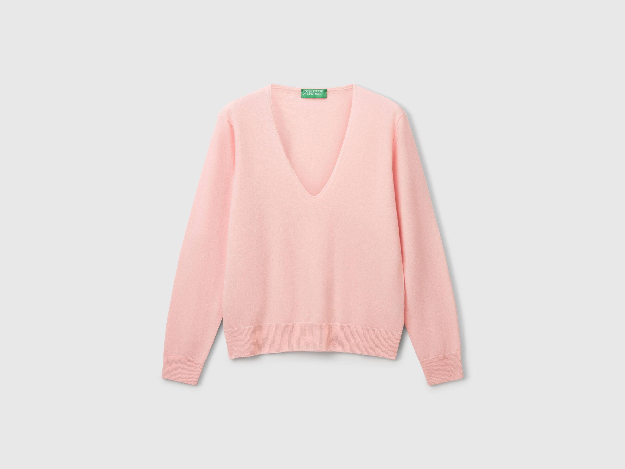 V NECK SWEATER L/S Women image number 3