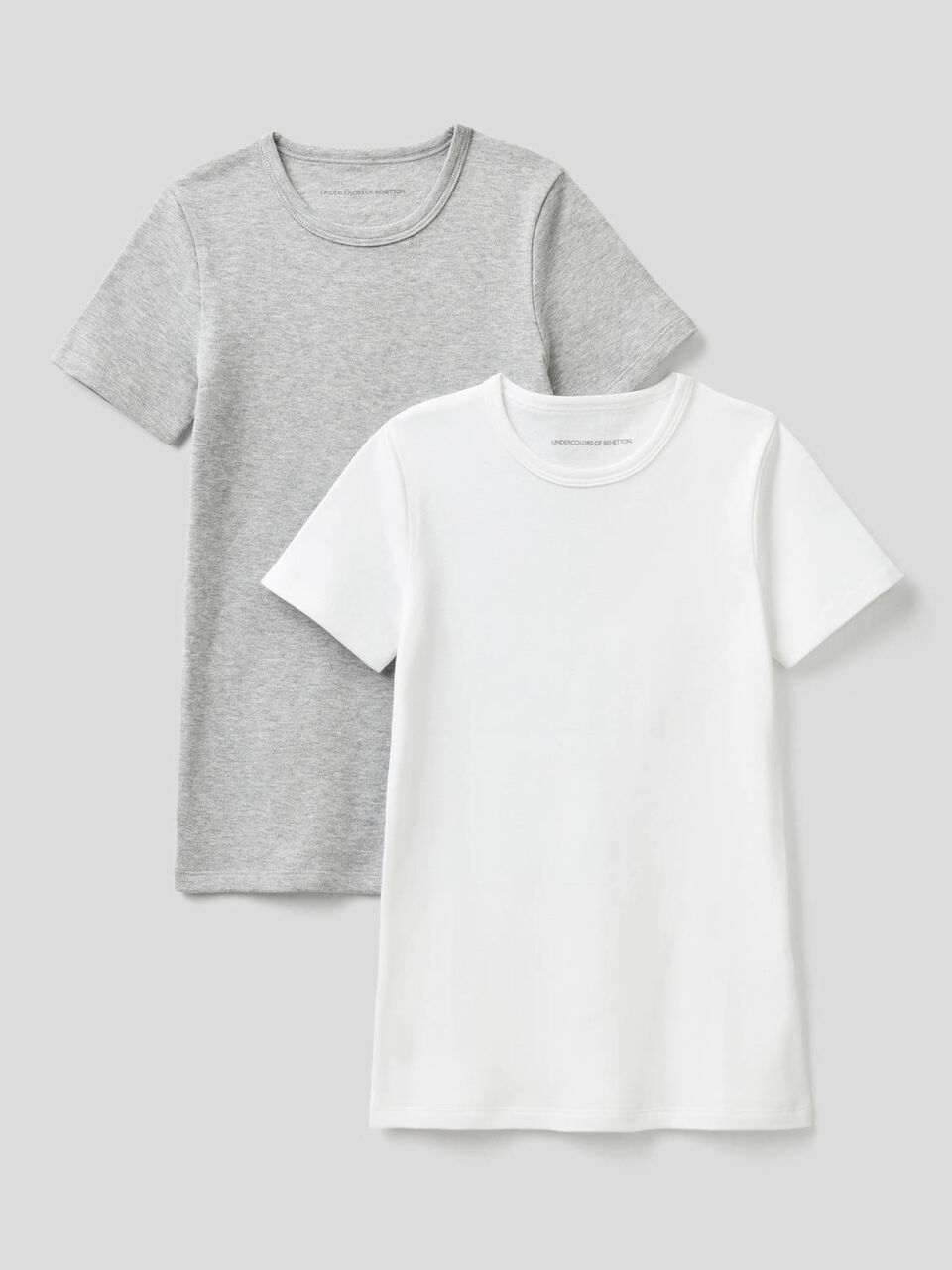 Two short sleeve t-shirts in warm cotton image number 1