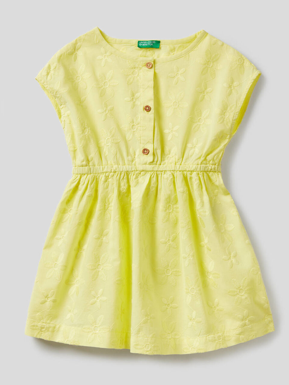 Dress with floral embroidery image number 1