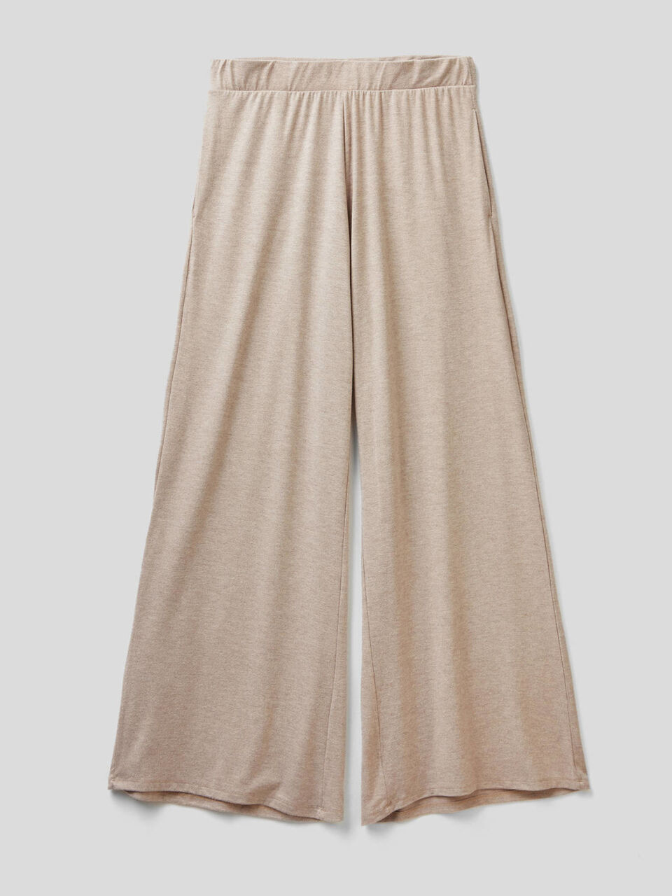 Flowy trousers with wide leg image number 1