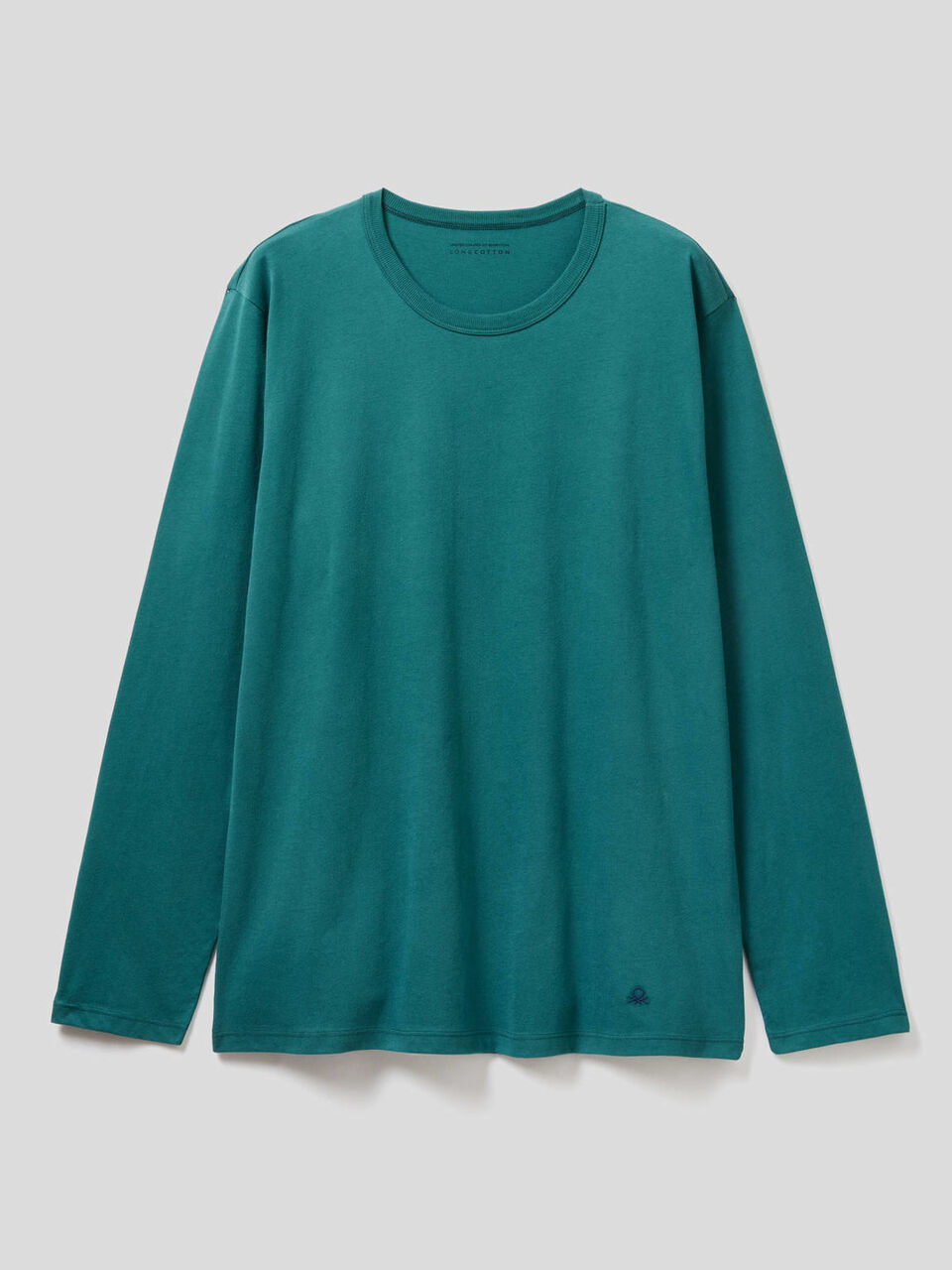 Warm long fiber cotton t-shirt image number 1